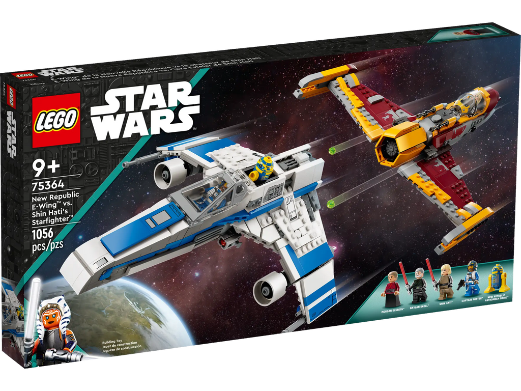 LEGO 75364 STAR WARS New Republic E-Wing vs Shin Hati’s Starfighter - TOYBOX Toy Shop