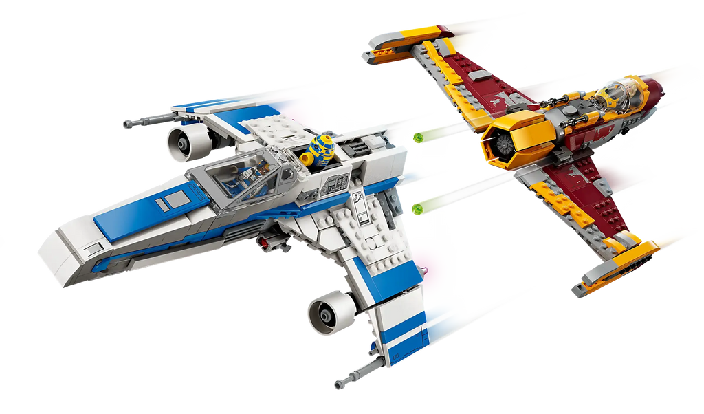 LEGO 75364 STAR WARS New Republic E-Wing vs Shin Hati’s Starfighter - TOYBOX Toy Shop