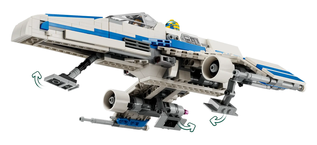 LEGO 75364 STAR WARS New Republic E-Wing vs Shin Hati’s Starfighter - TOYBOX Toy Shop