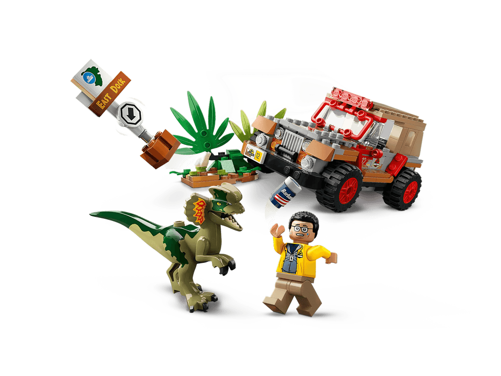 LEGO 76958 JURASSIC WORLD Dilophosaurus Ambush - TOYBOX Toy Shop