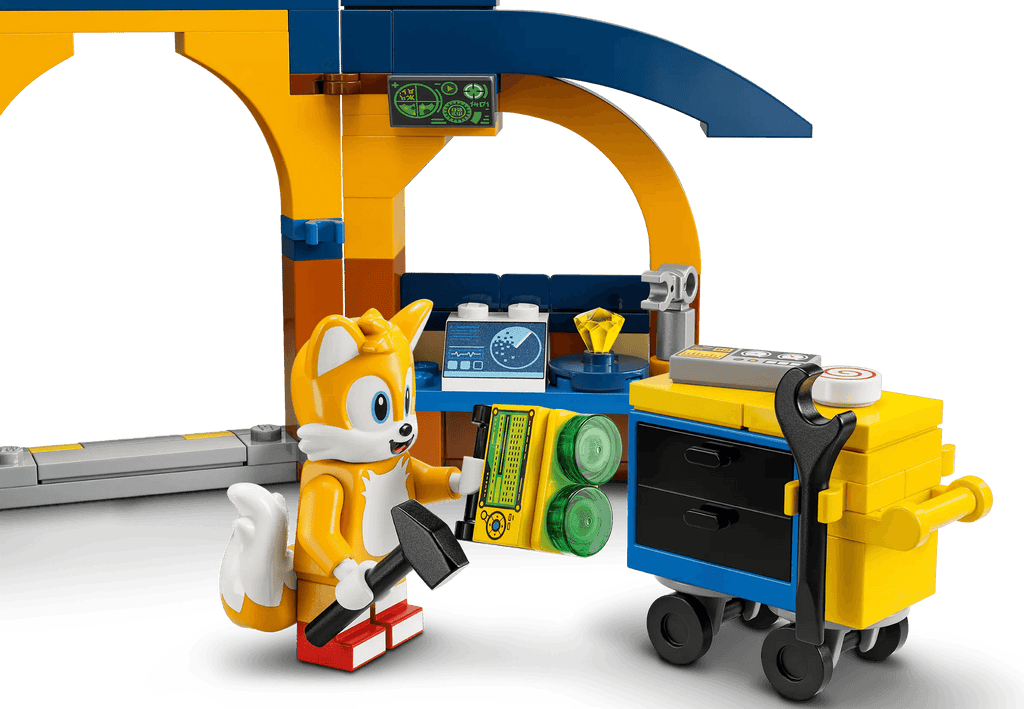 LEGO SONIC THE HEDGEHOG 76991 Sonic Tails' Workshop and Tornado Plane - TOYBOX Toy Shop