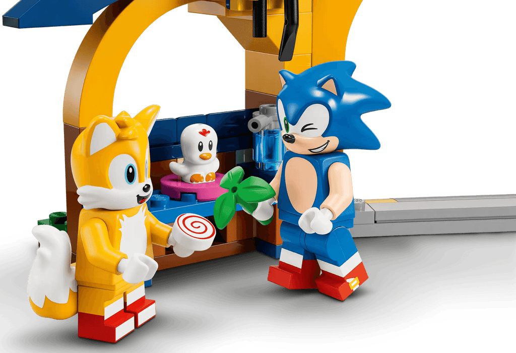 LEGO SONIC THE HEDGEHOG 76991 Sonic Tails' Workshop and Tornado Plane - TOYBOX Toy Shop