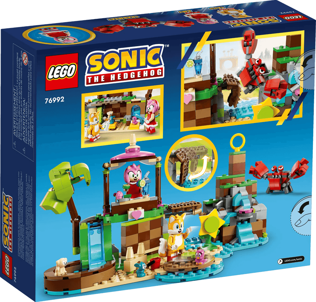 LEGO SONIC THE HEDGEHOG 76992 Sonic Amy's Animal Rescue Island - TOYBOX Toy Shop