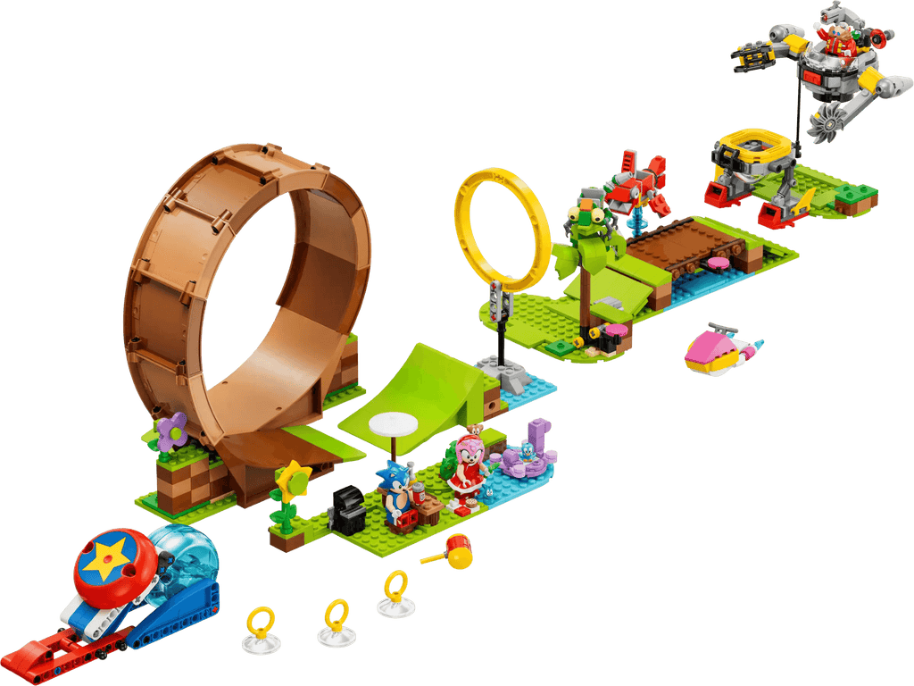 LEGO SONIC THE HEDGEHOG 76994 Sonic's Green Hill Zone Loop Challenge - TOYBOX Toy Shop