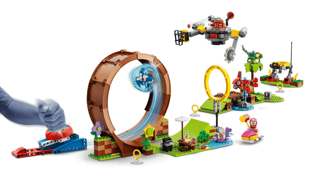 LEGO SONIC THE HEDGEHOG 76994 Sonic's Green Hill Zone Loop Challenge - TOYBOX Toy Shop