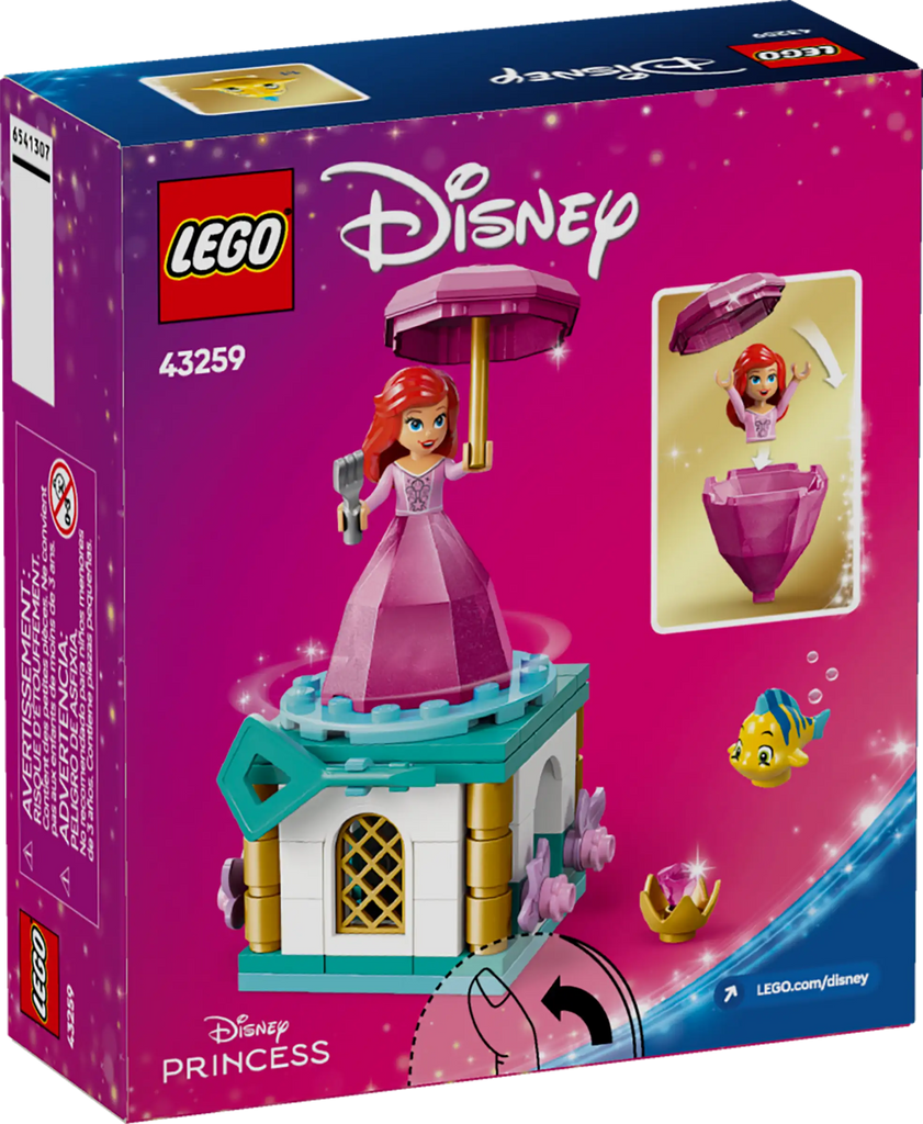 LEGO DISNEY 43259 Twirling Ariel - TOYBOX Toy Shop