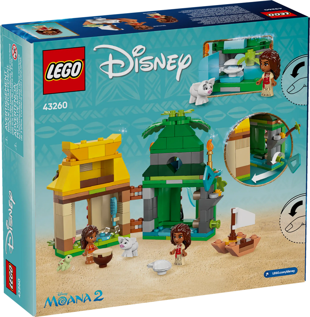 LEGO Disney 43260 Moana's Island Fun - TOYBOX Toy Shop