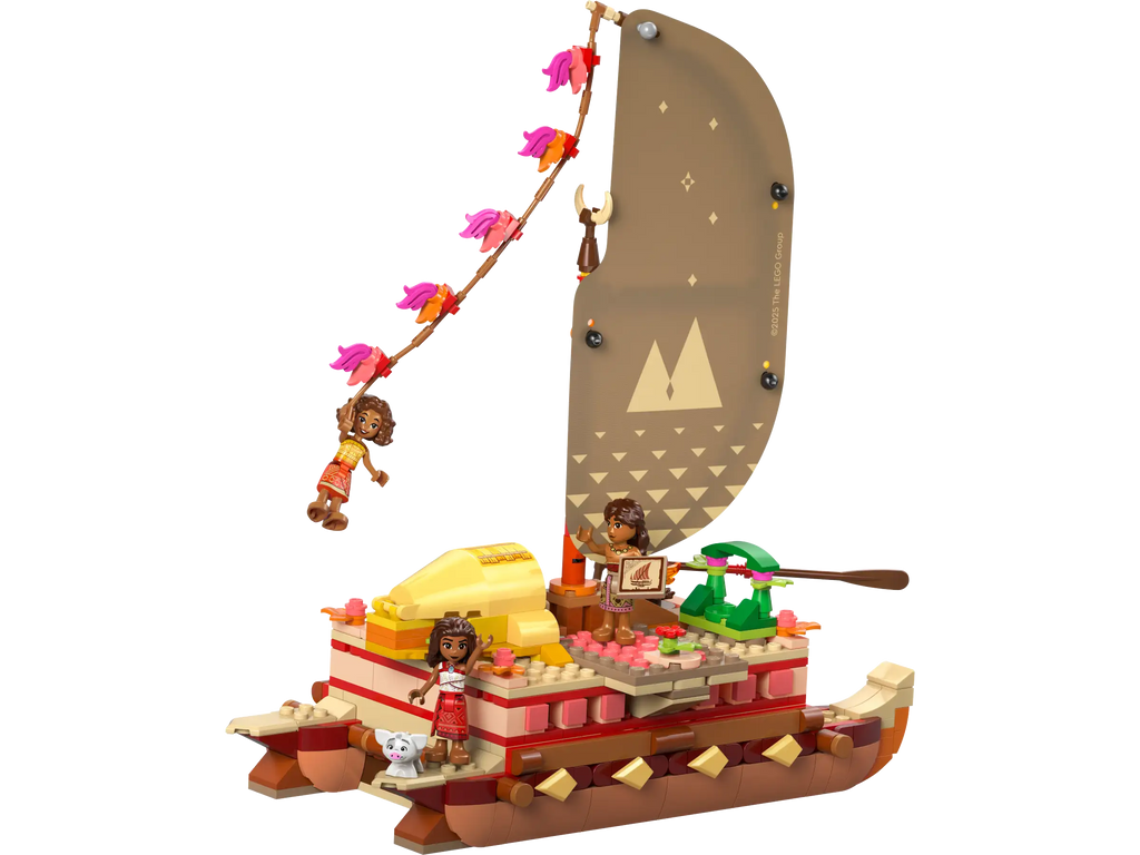 LEGO Disney Princes 43270 Moana's Adventure Canoe - TOYBOX Toy Shop