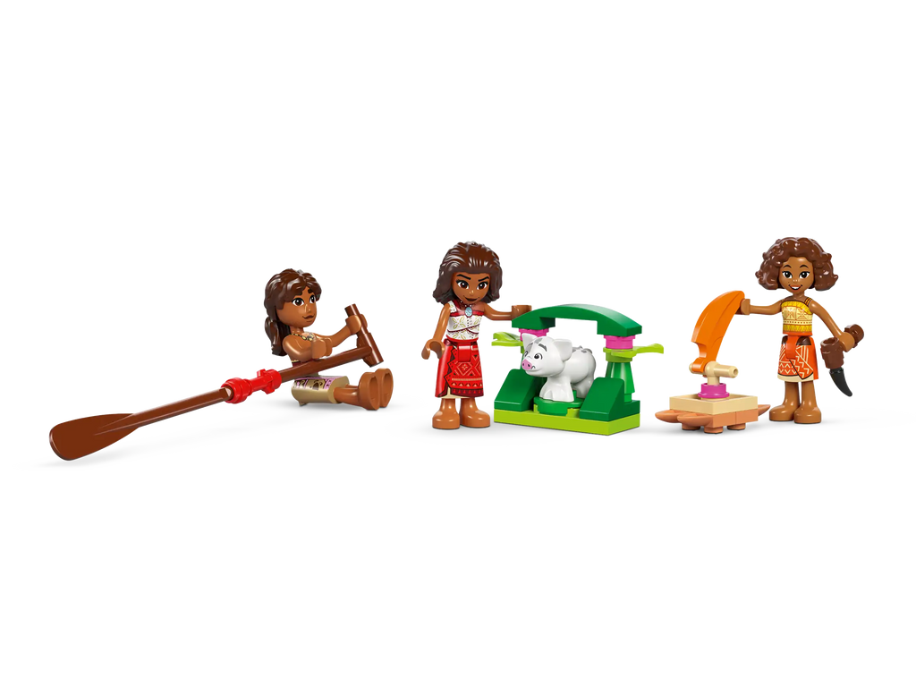 LEGO Disney Princes 43270 Moana's Adventure Canoe - TOYBOX Toy Shop