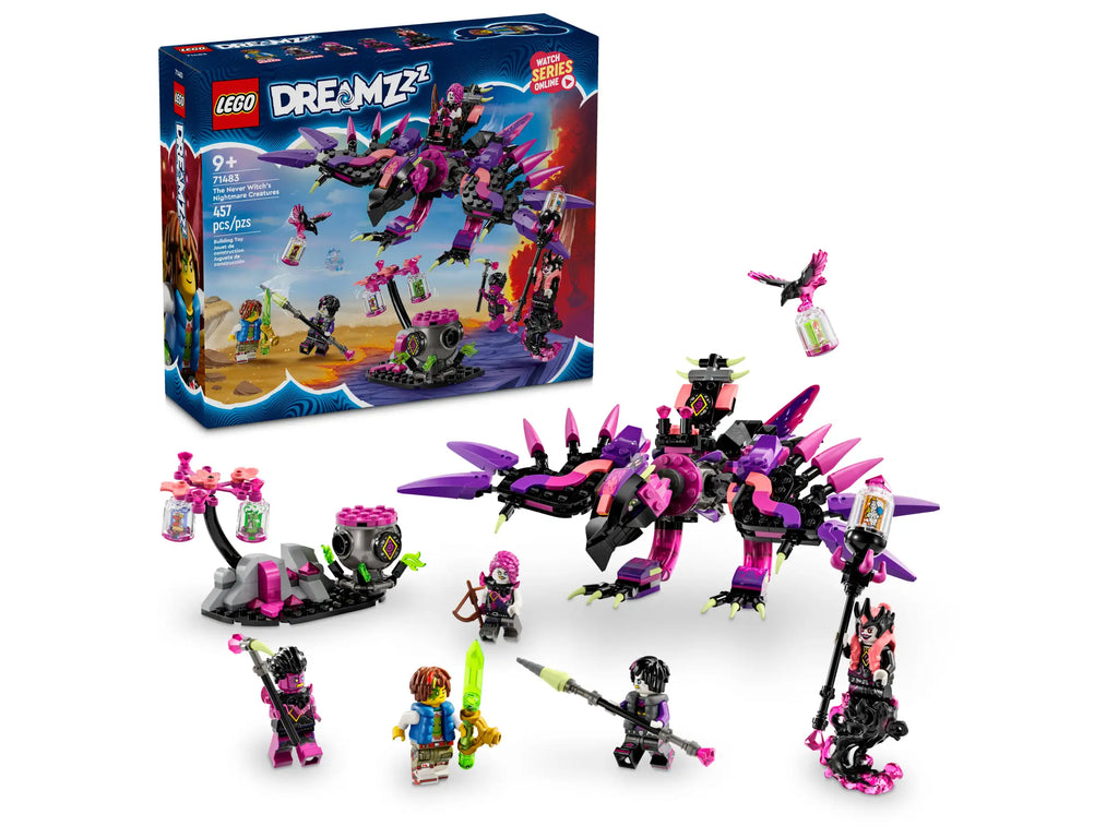 LEGO DREAMZZZ 71483 The Never Witch's Nightmare Creatures - TOYBOX Toy Shop