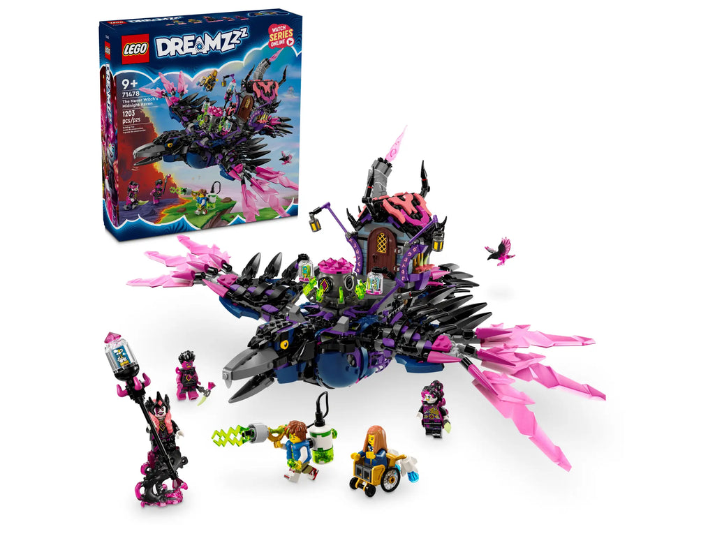 LEGO DREAMZZZ 71478 The Never Witch's Midnight Raven - TOYBOX Toy Shop