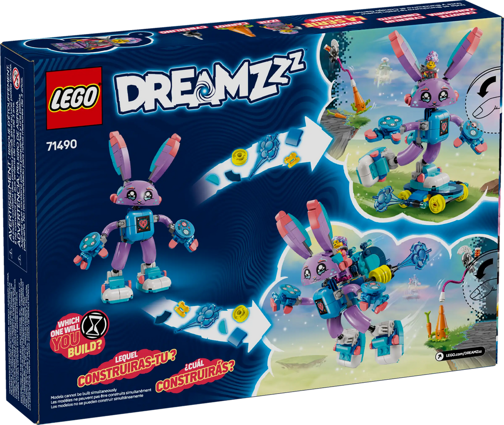 LEGO DREAMZzz 71490 Izzie and Bunchurro the Gaming Bunny - TOYBOX Toy Shop