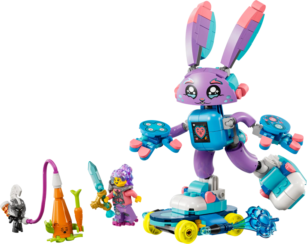 LEGO DREAMZzz 71490 Izzie and Bunchurro the Gaming Bunny - TOYBOX Toy Shop