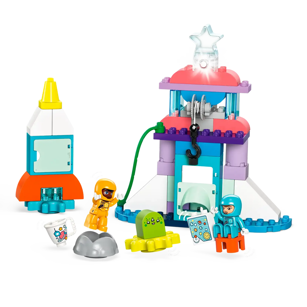 LEGO DUPLO 10422 3-in-1 Space Shuttle for Many Adventures - TOYBOX Toy Shop