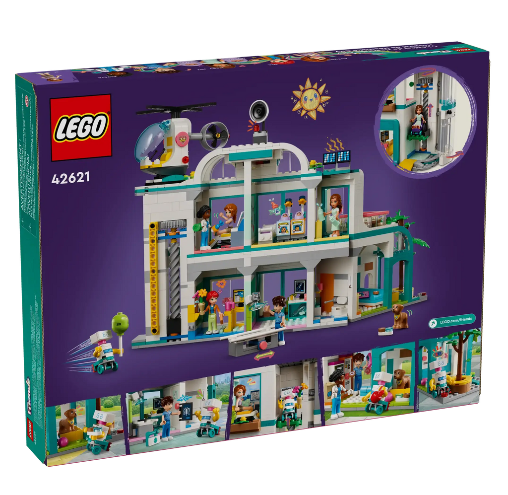 LEGO FRIENDS 42621 Heartlake City Hospital - TOYBOX Toy Shop