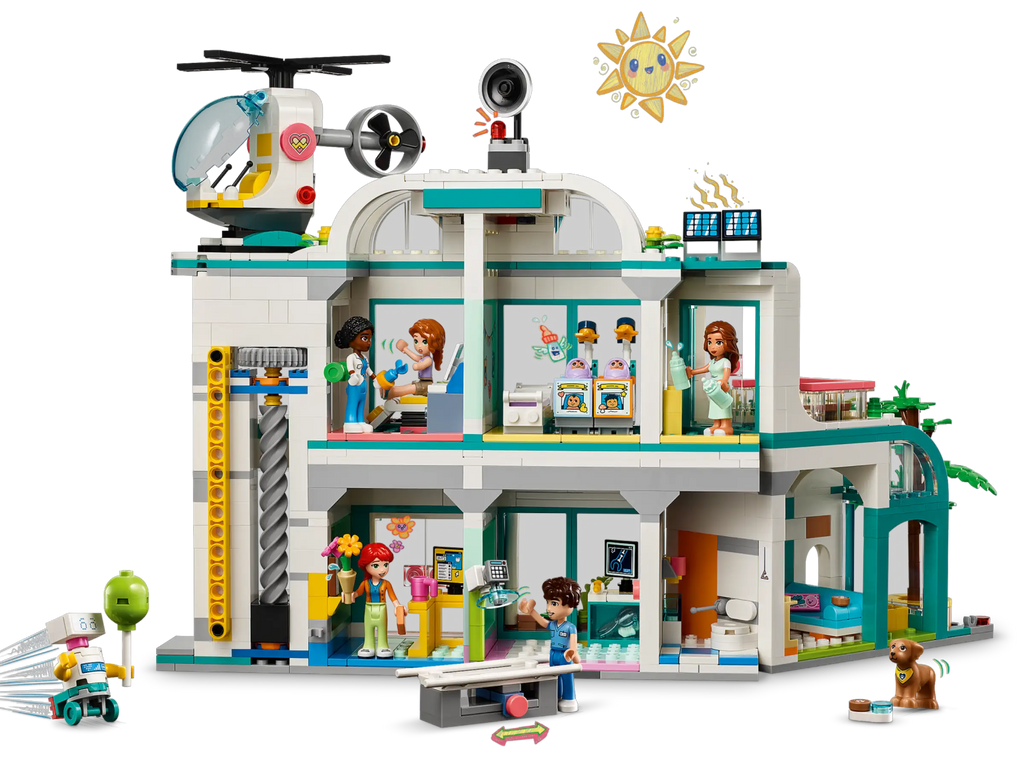 LEGO FRIENDS 42621 Heartlake City Hospital - TOYBOX Toy Shop