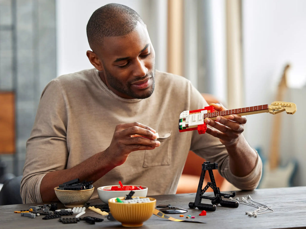 LEGO IDEAS 21329 Fender® Stratocaster™ - TOYBOX Toy Shop