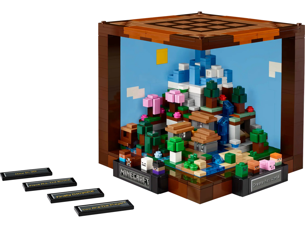 LEGO MINECRAFT 21265 The Crafting Table - TOYBOX Toy Shop