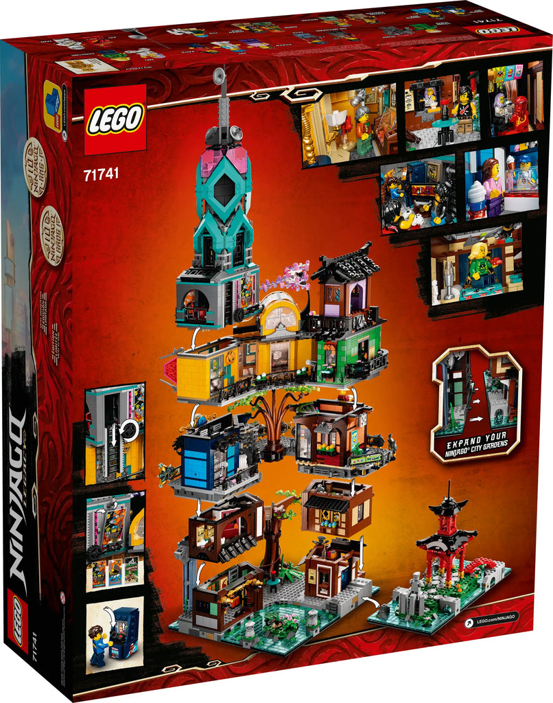 LEGO NINJAGO® 71741 City Gardens - TOYBOX Toy Shop