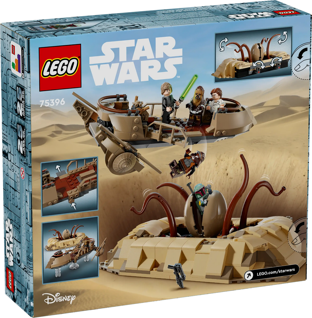 LEGO STAR WARS 75396 Desert Skiff & Sarlacc Pit - TOYBOX Toy Shop