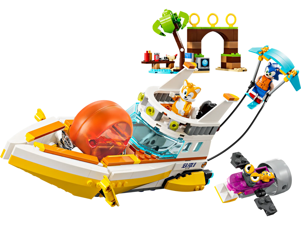 LEGO Sonic the Hedgehog 76997 Tails' Adventure Boat - TOYBOX Toy Shop