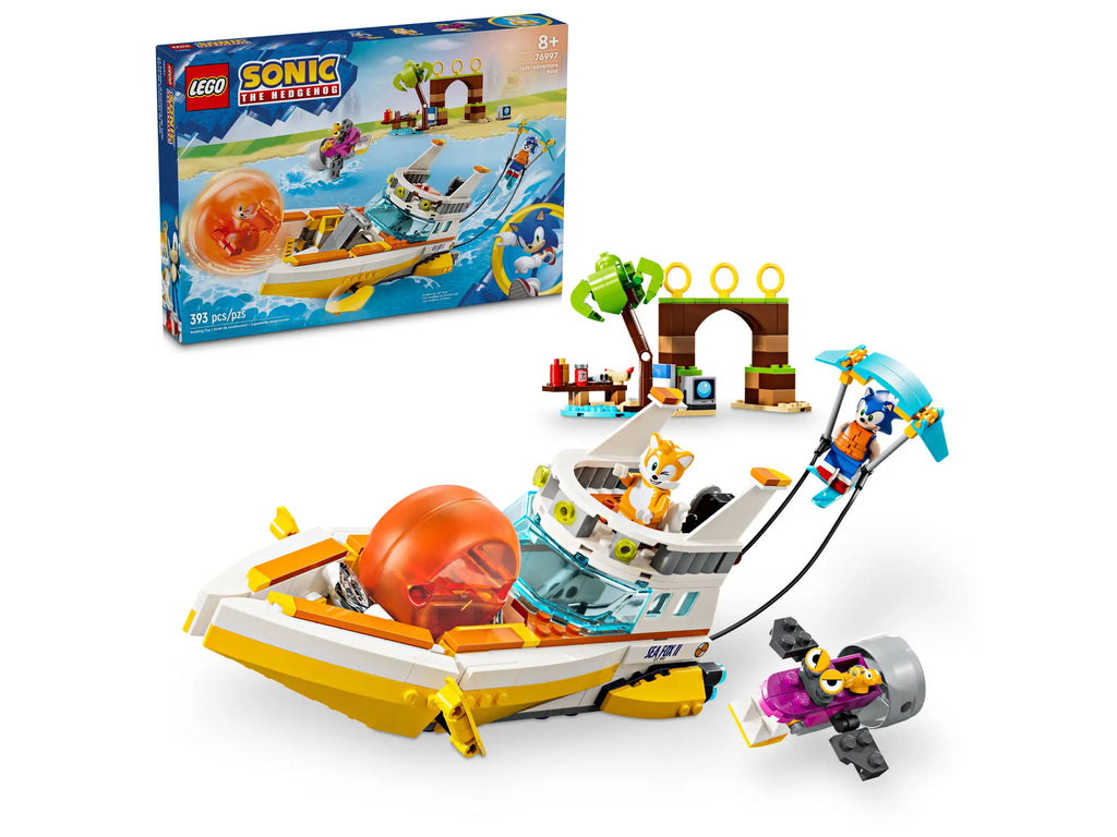 LEGO Sonic the Hedgehog 76997 Tails' Adventure Boat - TOYBOX Toy Shop