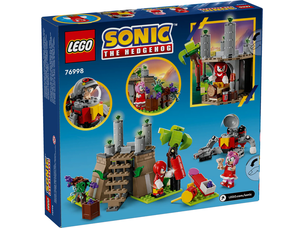 LEGO Sonic the Hedgehog 76998 Knuckles and the Master Emerald Shrine - TOYBOX Toy Shop