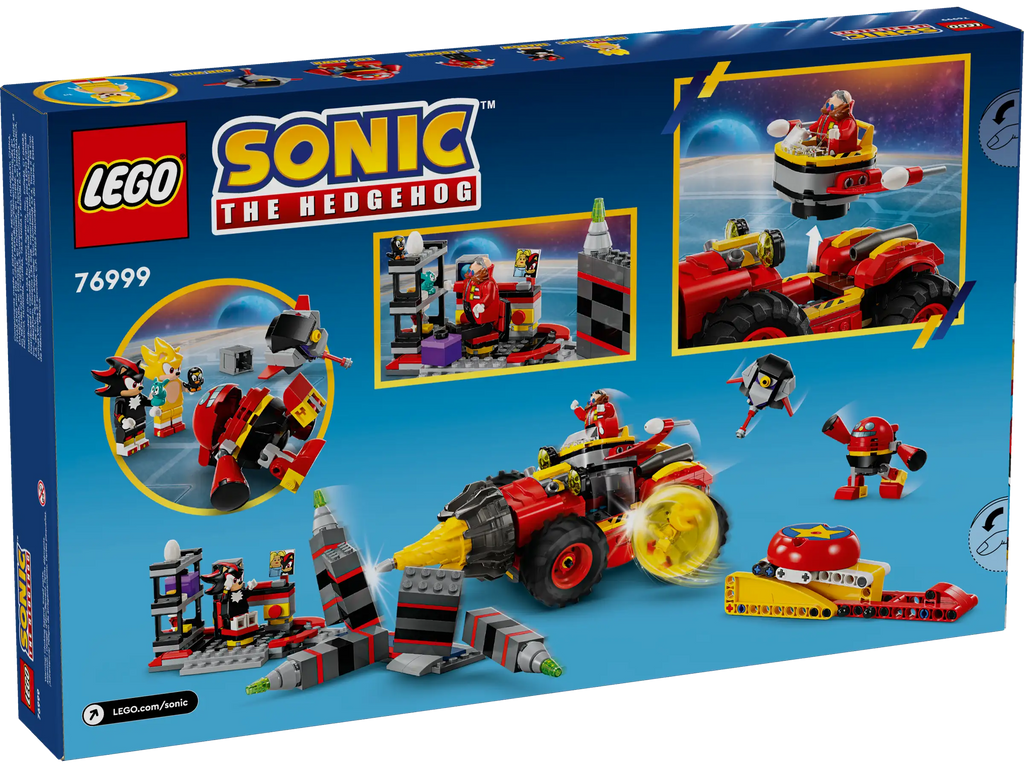 LEGO Sonic the Hedgehog 76999 Super Sonic vs. Egg Drillster - TOYBOX Toy Shop