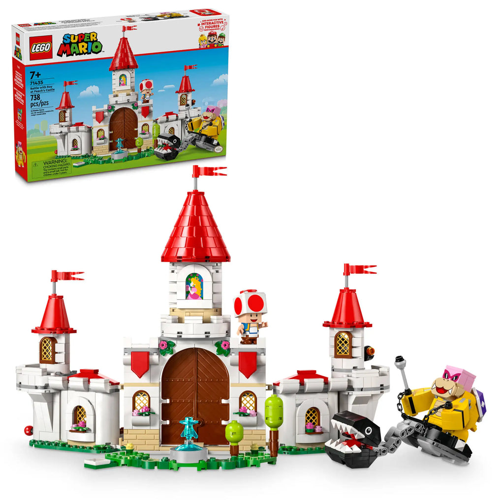 LEGO SUPER MARIO 71435 Battle with Roy at Peach's Castle - TOYBOX Toy Shop