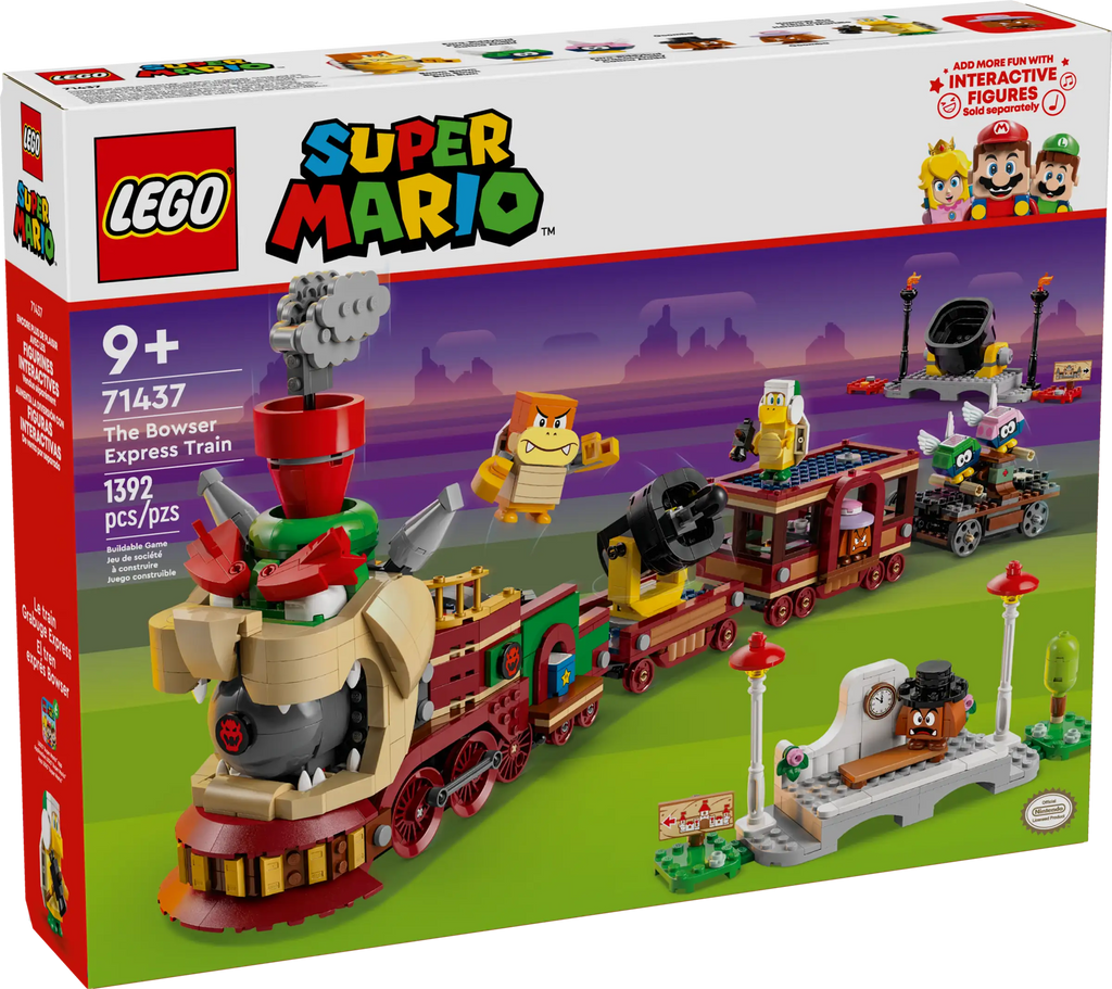 LEGO SUPER MARIO 71437 The Bowser Express Train - TOYBOX Toy Shop