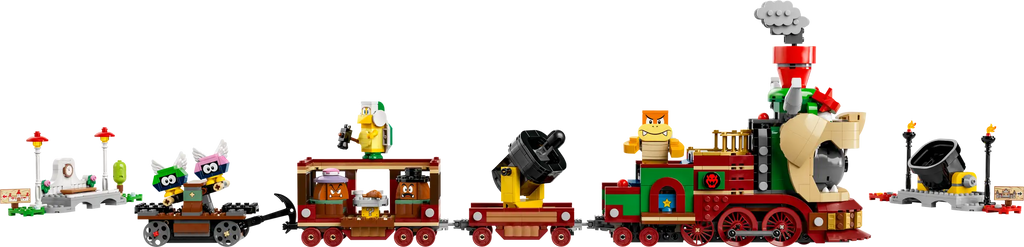 LEGO SUPER MARIO 71437 The Bowser Express Train - TOYBOX Toy Shop