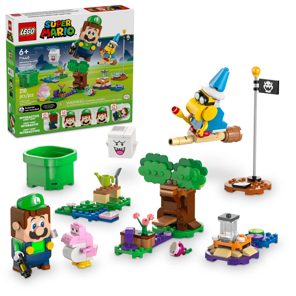 LEGO SUPER MARIO 71440 Adventures with Interactive LEGO® Luigi™ - TOYBOX Toy Shop