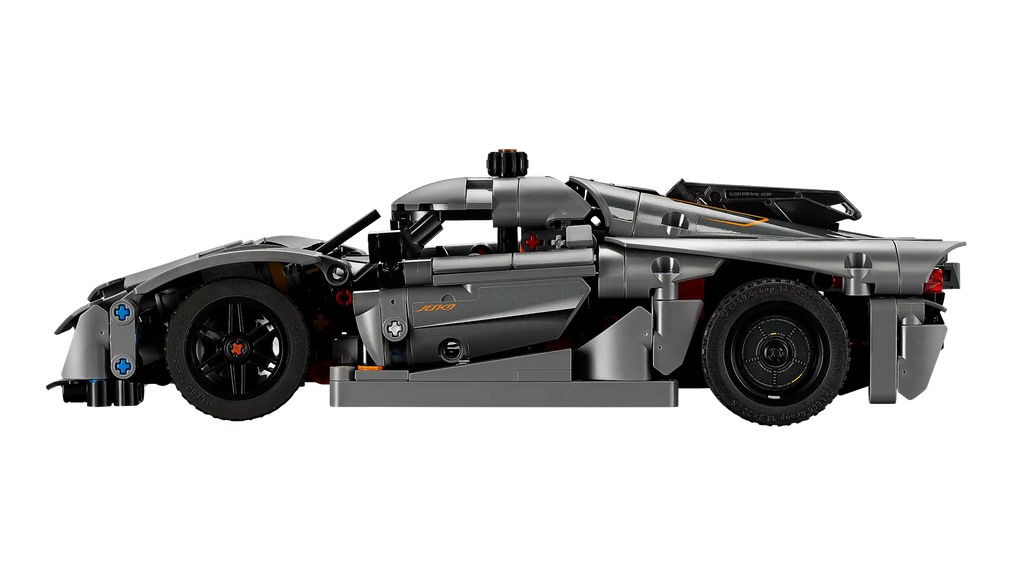 LEGO TECHNIC 42173 Koenigsegg Jesko Absolut Grey Hypercar - TOYBOX Toy Shop