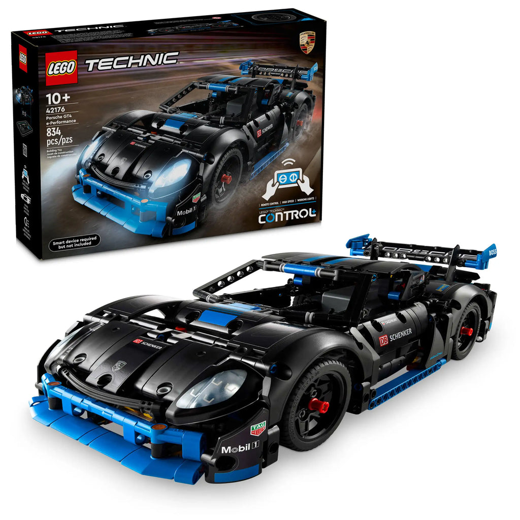 LEGO TECHNIC 42176 Porsche GT4 e-Performance Race Car - TOYBOX Toy Shop