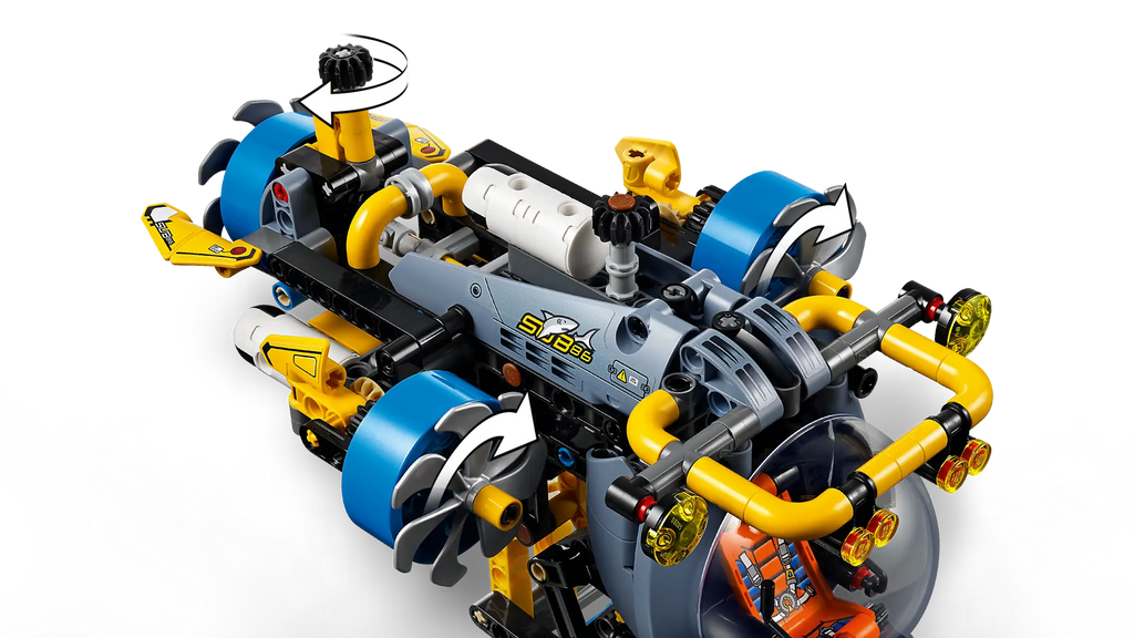 LEGO TECHNIC 42201 Deep-Sea Research Submarine - TOYBOX Toy Shop