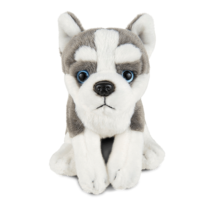 LIVING NATURE Husky Puppy Soft Toy 16cm - TOYBOX Toy Shop