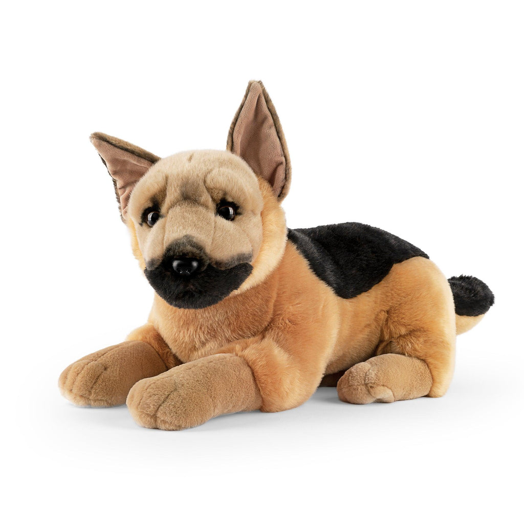 LIVING NATURE Giant German Shepherd Soft Toy 64cm - TOYBOX Toy Shop