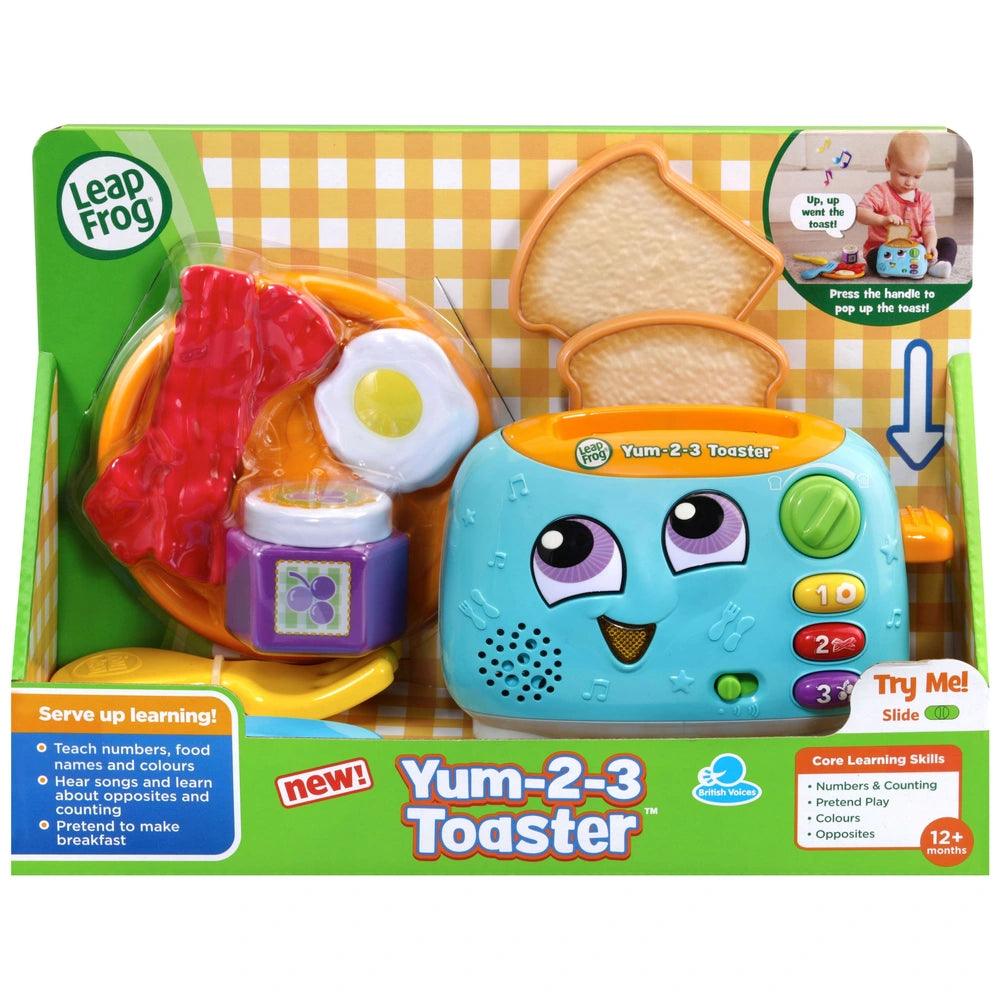LeapFrog Yum-2-3 Toaster - TOYBOX Toy Shop