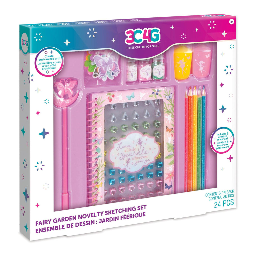 Make it Real Fairy Garden Novelty Sketching Set - TOYBOX Toy Shop