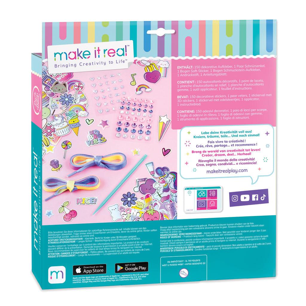 Make it Real 1324 - Sticker Chic: Rainbow Street Chic - TOYBOX Toy Shop