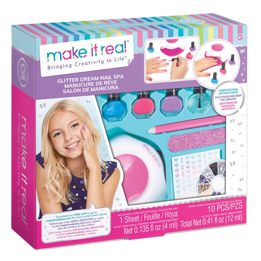 Make it Real Glitter Dream Nail Spa - TOYBOX Toy Shop