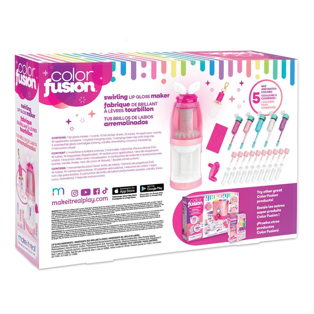 Make it Real Color Fusion: Swirling Lip Gloss Maker - TOYBOX Toy Shop