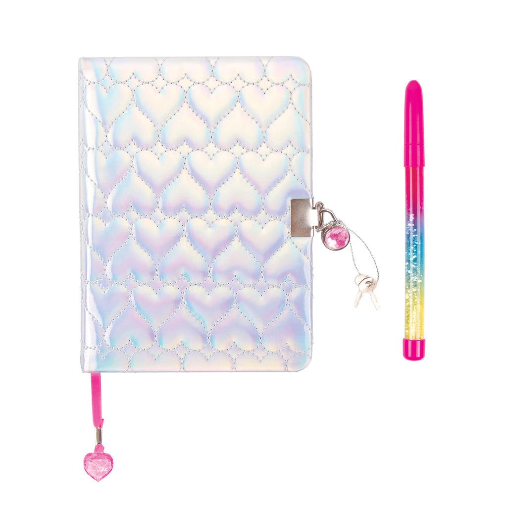 Make it Real 3C4G Quilted Locking Journal & Pen - TOYBOX Toy Shop