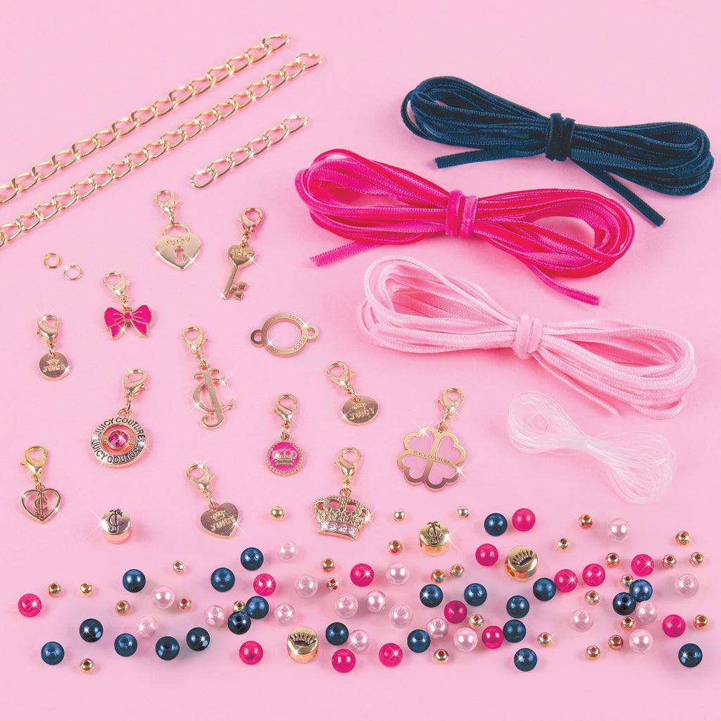 Make it Real Juicy Couture Charmed by Velvet and Pearls Bracelet Kit - TOYBOX Toy Shop