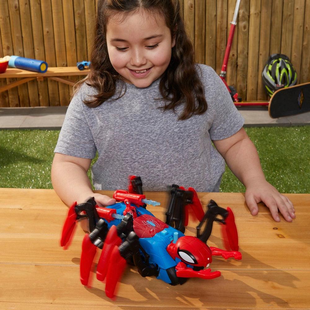 Marvel Spider-Man Crawl 'N Blast Spider with Spider-Man Action Figure - TOYBOX Toy Shop