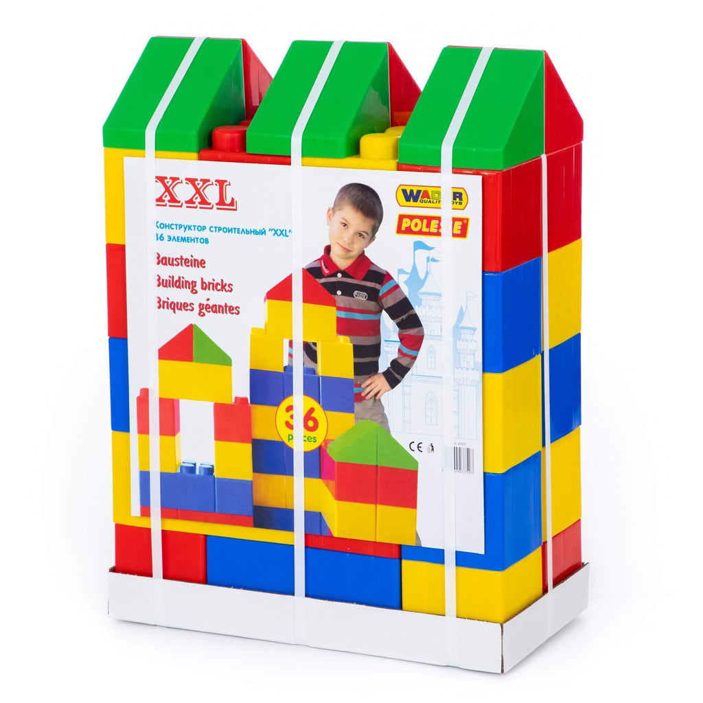 MEGA XXL Building Blocks 36 pieces - TOYBOX Toy Shop