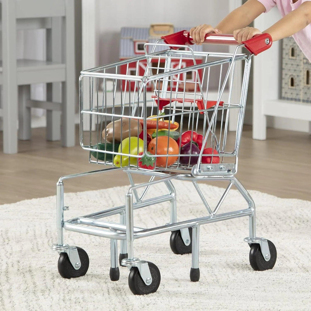 Melissa & Doug 14071 Metal Shopping Cart Toy - TOYBOX Toy Shop