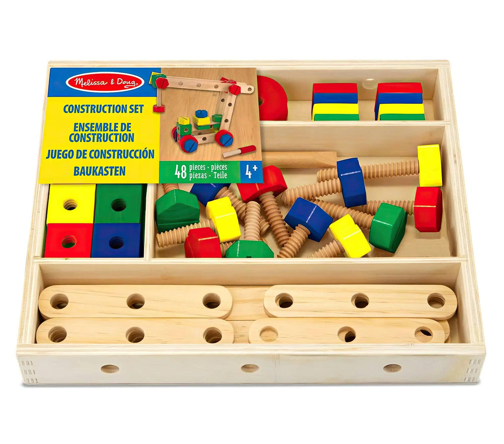 Melissa & Doug 15151 Construction Building Set in a Box - TOYBOX Toy Shop