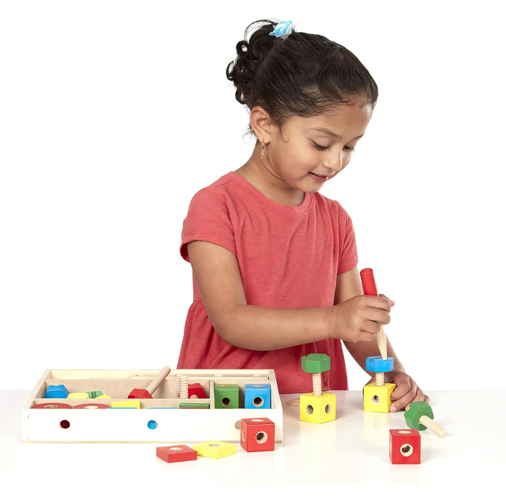 Melissa & Doug 15151 Construction Building Set in a Box - TOYBOX Toy Shop