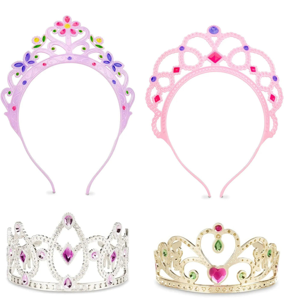 Melissa & Doug 18525 Dress-Up Role Play Collection - Crown Jewels Tiaras - TOYBOX Toy Shop